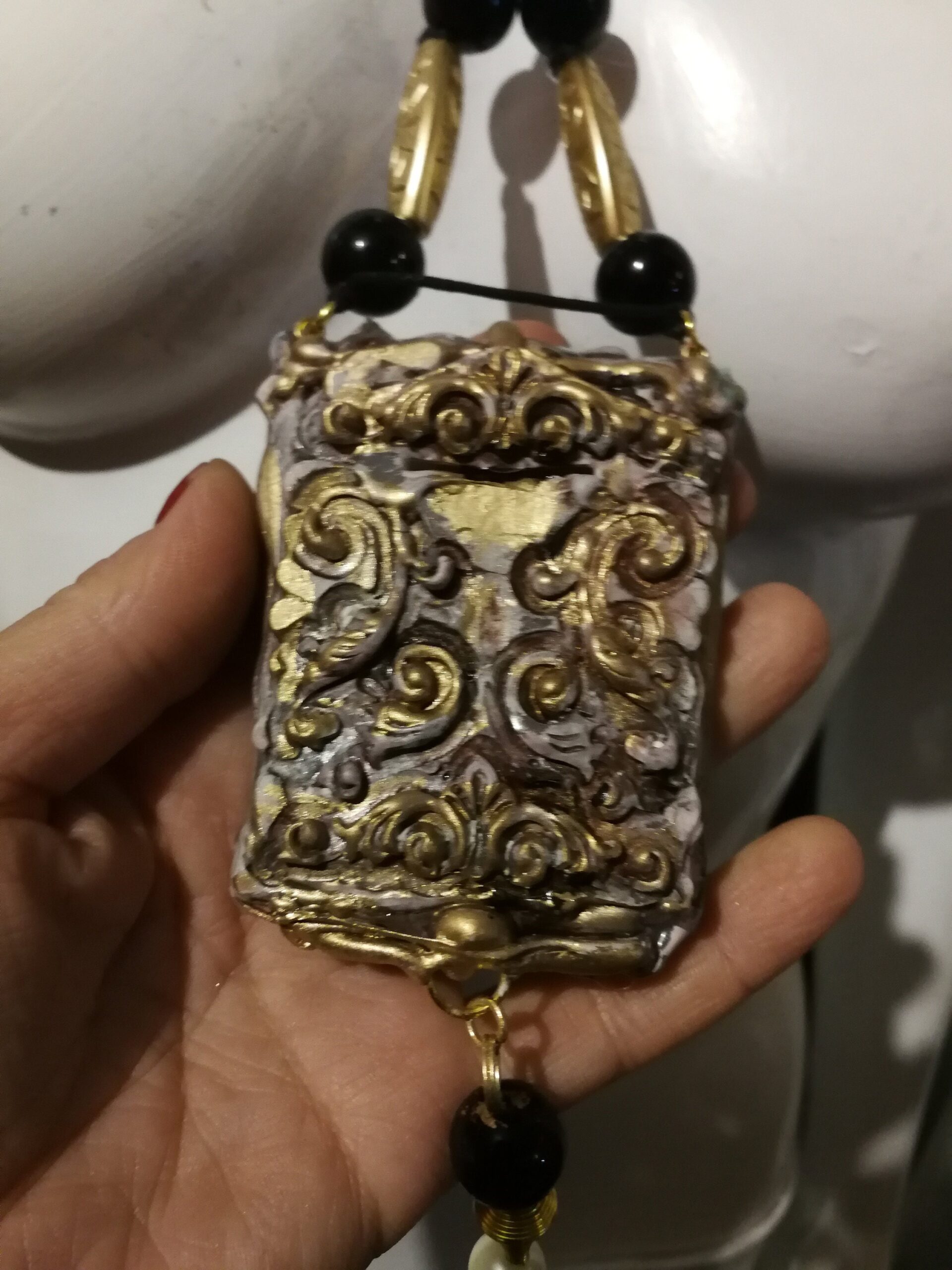 Japanese Talisman, Omamori Lovers Magic Amulet, Talisman Law of Attraction Eternity Love Samurai Jewelry