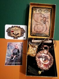 The Seer Eye - Amulet Ritual Artefact for Ancestral Communion, Remembrance & True Sight Magic Talisman