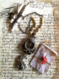 Funeral Poem, Stop Watch All the Clocks, Occult Memorial Amulet, Necronomicon Magic Octopus Talisman