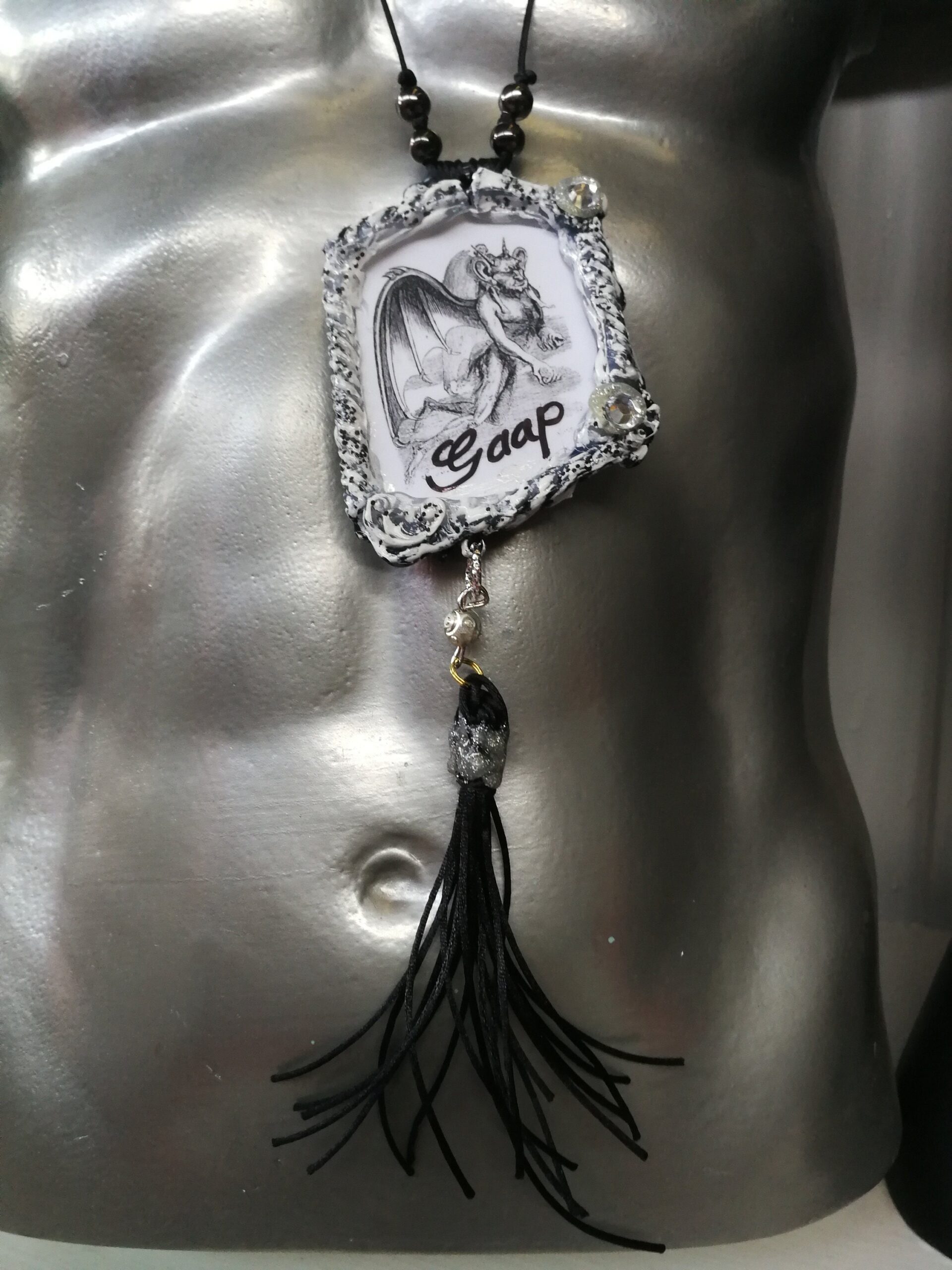 Goetia Demon Gaap Seal, Protective Talisman Amulet Evil Eye, Magical Power Witchcraft Lemegeton Sigil