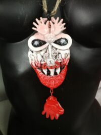 Hawaiian Jewelry, Talisman Hoodoo Voodoo, Devil Geek Conjurers, Magic Power Aloha Folk Ethnic Amulet