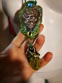 Gateway to Glasya Labolas - The Consecrated Dragon Rising Amulet - Dark Magick & Shadowed Currents Occult Talisman Magic Amulet