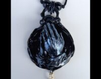Black Madonna, Prayer Necklace Amulet, Magical Power Protective Talisman, Sacred Protection Amulet Magic Pendant