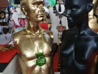 Dollar Symbol Necklace, Good Luck Pendant Amulet, Manifestation Money Wealth Attraction, Abundance Richness Talisman