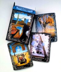 salvador dali tarot, art tarot cards deck, major arcana, collectible hand reading, oracle cartomancy, fortune play card