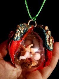 Dragon Spirit Tiamat Amulet, Draconic Magick Pendant, High Ritual Witch Jewelry Occult Spiritual Talisman
