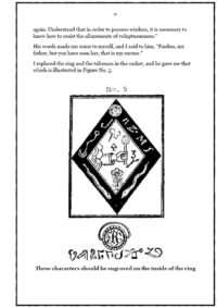 Antique Book Occultism Magic Ritual, Black Rooster Esoteric Grimoire Secret Society, Occult Witchcraft Magick