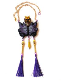 Gateway to Lilith - The Consecrated Butterfly Skull Rising Amulet, Practical Magic Moth Occult Jewelry