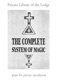 Antique Book Ancien Magic, Secret Societies Occult Esotericism, Complete System Occultism Magick, Forbidden Knowledge V3