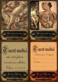 Tarot Medici, Tarot Card Deck, Old Medicine, Vintage Anatomy, Antique Surgery, Witchcraft, Apothecary, Limited Edition