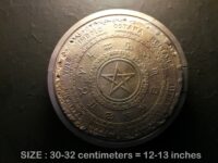 Pagan Wheel Divination, Ouija Board Hocus Pocus, Witches Ritual Tools Talking Table, Wicca Magic Altar for Clairvoyance