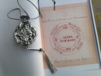 Handwritten Book, Antique Manuscript Occult Grimoire, Kabbalah Lesser Key of Solomon, Magic Kabbalistic Seal