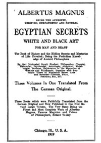 Antique Book, Egyptian Magic, Secret Societies, Occultism, Esoteric, Witchcraft, Grimoire, White Magic, Black Magick