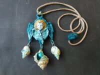 Guardian Angel, Cherubim Protection Amulet, Religious Sacred Jewelry Magic Talisman Archangel Cherub Holy Bible
