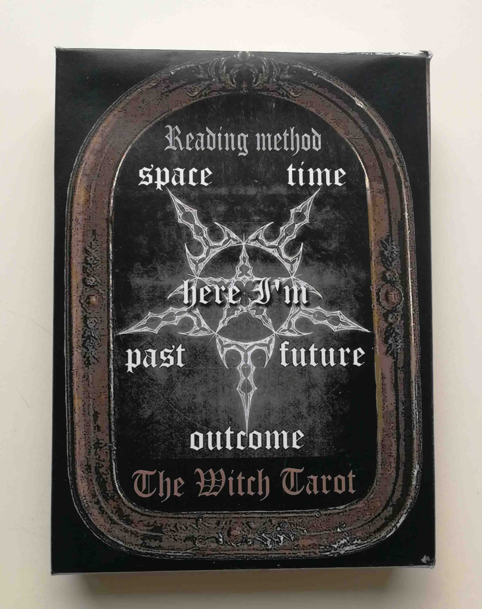 Witch Tarot Cards Deck, Major Arcana, Divination Oracle Wicca Occult Pagan Tolls, Gothic Witchcraft Clairvoyant Medium