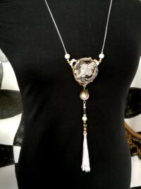 Fairy Lights Protection Amulet, Etruscan Jewelry Goddess Spirit Companion, Fairytale Magic Power Talisman Pendant