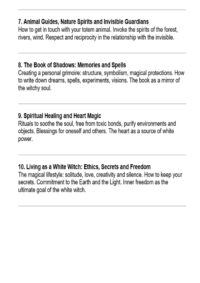 White Witchcraft Spell Grimoire, White Magic Book, Forbidden Knowledge Magick Practical Ritual Manual Energy Channeling