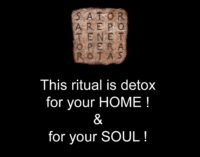 Sator Arepo Tenet Opera Rotas, Magic Square Home Protection Symbol, Protective House Blessing Secret Societies Sigil