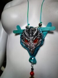 Spiritual Jewelry, Legion of Flauros Amulet Demon Commander Oneriox Talisman Companion Spirit Vessel Necklace