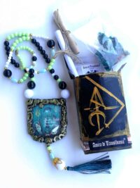 Esoteric Talisman of Prosperity – Mammon Symbolic Amulet for Wealth and Abundance, Mystical Spiritual Jewelry Inspired by Ancient Oracle