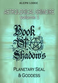 Book of Shadows, Antique Grimoire Witchcraft Manual, Esoteric Astrology Forbidden Knowledge, Occult Secret Societies