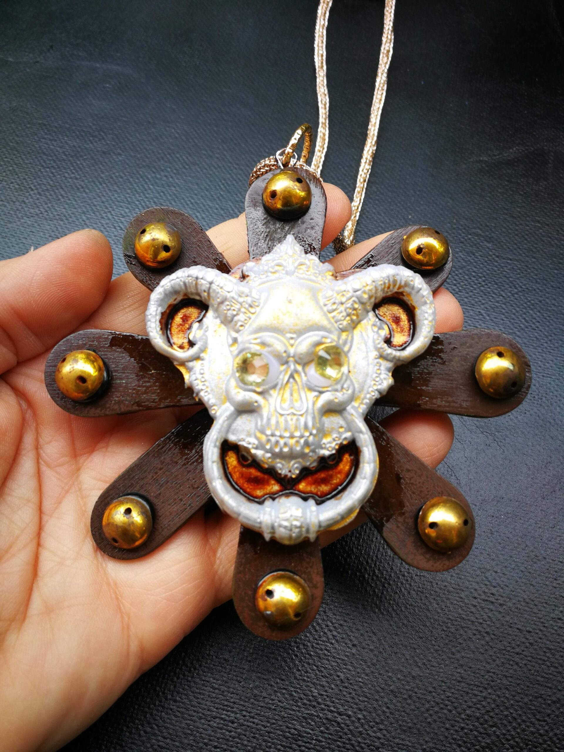 Talisman Necklace, Direct Portal Attraction Power & Control, Manifestation Amulet Spirit Vessel Servitor Occult Djinn