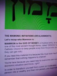 Forbidden Knowledge, Luciferian Clauneck Bune Mammon Lucifer, Magick Grimoire Money Mindset, Practical Magic Book