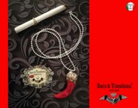 Cornicello Charm Protection, Italian Horn Tusks Ethnic Talisman, Evil Eye Pendant Amulet, Magical Power