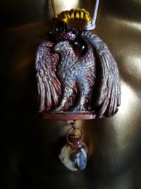 Haunted Pendant, Enchanted Celtic Druid Ancient Eagle Binding, Spirit Eternal Attraction, Anchored Soul Connection