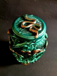 Spell Jar, Magic Potion Bottle, Snake Venom Apothecary Cabinet Vintage, Serpent Elixir of Life Forever, Eternal Youth