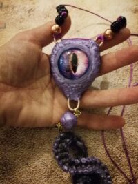 Eye of All Djinn Illuminati Pendant Highest Ranking Controls Talisman Spirits Evil Demon Servant Amulet