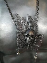 The Last of Use Ellie Tattoo Moth Skull Butterfly Talisman Immortality, Magic Power Amulet