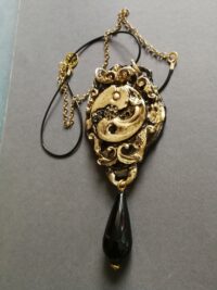 Yin & Yang, Buddhist Tibetan Protective Magic Talisman, Dragon Ethnic Pentacle Prayer Amulet Yoga Symbol