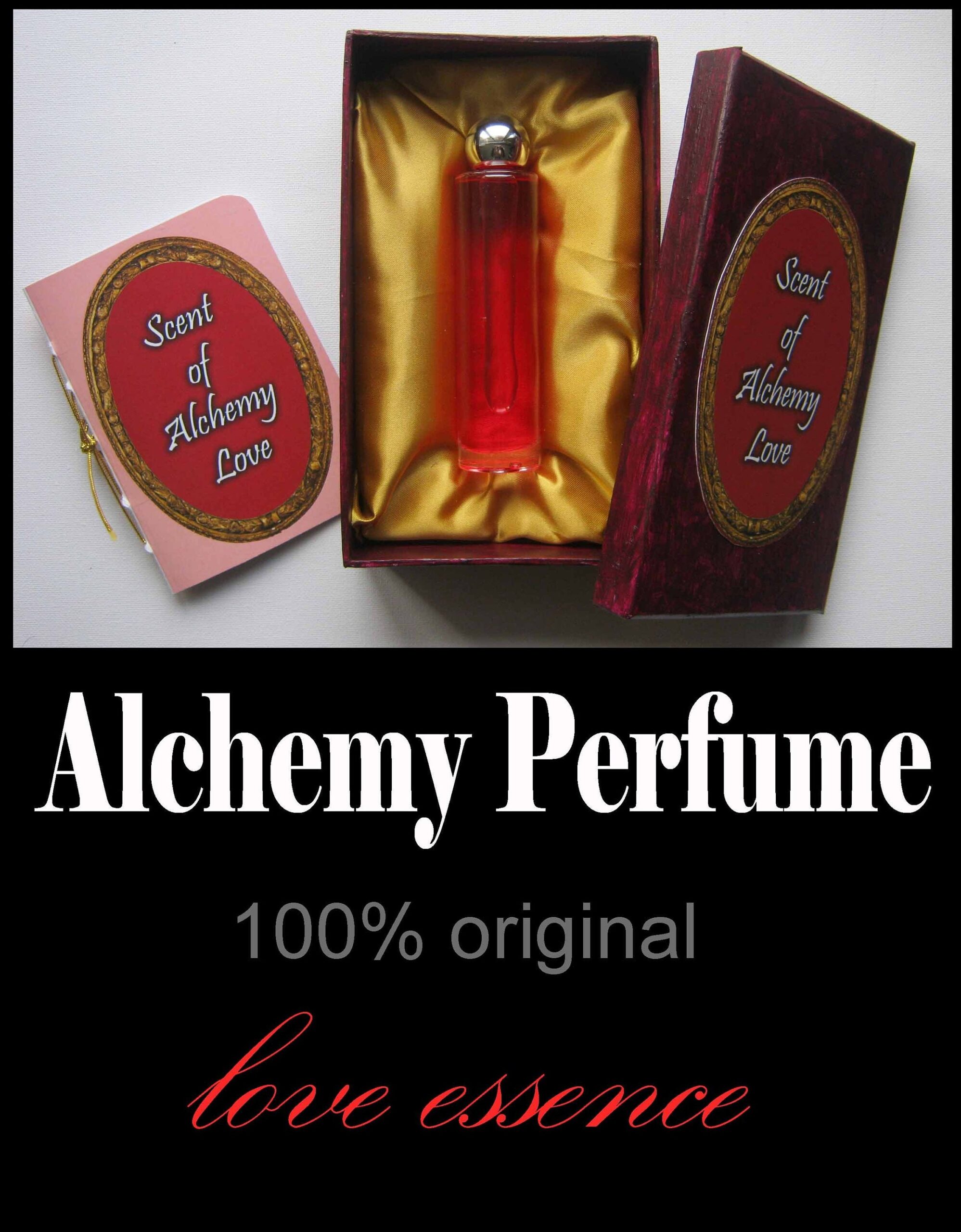 Custom Perfume, Alchemy Scent Secret Formula, Parfume Eau de Magic Vintage Bottle Fragrances, Essence for Love Loving