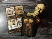 Voodoo Shadows Amulet Spell, Skull Skeleton Cranium Cursed Talisman, Magic Power Evil Eye Pendant