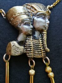 Ancien Egypt Amulet, Egyptian Talisman God & Goddess Pharaon Jewelry, Egyptology Hieroglyphics Papyrus Pyramid Sphinx