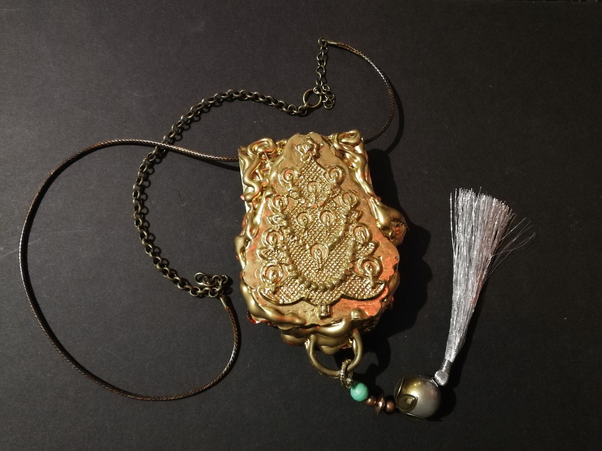 Life Forever, Skull Snake Talisman Garden of Eden, Imortality Magic Power Evil Eye, Punk Rock Gothic Amulet Pendant