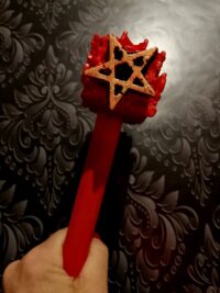 Demon Summoning, Warhammer Witchcraft Altar, Witch Decor Magic Ritual, Invoke Lucifer Baphomet Satan Figure
