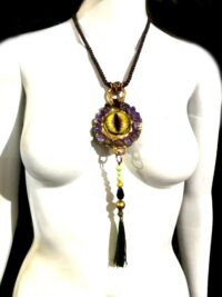 King of All Djinn Illuminati Pendant Highest Ranking Controls Other Spirits Evil Eye Amulet