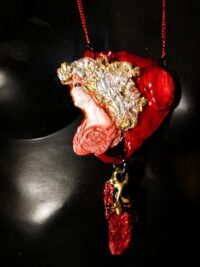 Shadow Witch, Vampire Magick Amulet of Lilith Power, Vampiric Servitor Spirit Vessel Occult Talisman