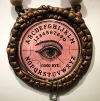 Ouija Board, Witch Eye Talisman, Reading Psychic Amulet Magic Powers, Witchcraft Pendant Occult Pentacle