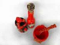 Magic Potion Bottle, Spell Jar Apothecary Cabinet Vintage Glass, Amortentia Love Forever Altar Ritual