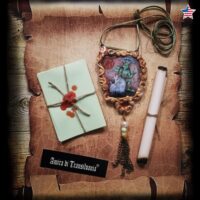 Azazel Demon, Magic Talisman Azazel Sigil, Protective Amulet Evil Eye, Satanic Pendant, Lemegeton Goetia Demon Seal