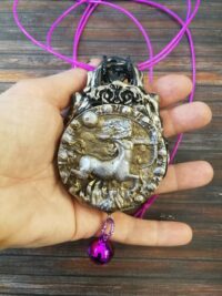 Sign of Sagittarius Constellation, Star Horoscope Astrological Talismans, Zodiac Amulet Pendant Fire Sign Pentacle