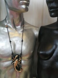 Sign of Scorpion Constellation, Star Horoscope Talisman Necklace, Zodiac Amulet Divination Pendant, Jewelry Water Sign