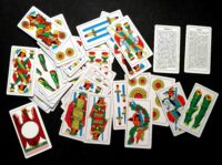 Antique Tarot Card, Oracle, Limited Edition, Italian Tarot, Piacenza, Play Card, Divination, Fortune Teller, Cartomancy