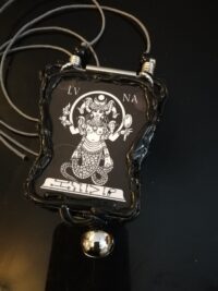 Abraxas Stone, Moon Magic Talisman, Gnostic Occult Symbol, Abraxas Seal, Archon Goetia Celestial Amulet
