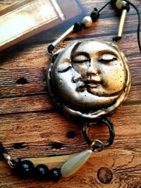 Sun and Moon Amulet, Astrological Talismans Horoscope Sign, Astrology Zodiac Pendant Celestial Sigil Symbol