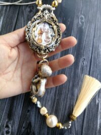 The Alchemist, Paracelsus Homunculus Amulet, Esoteric Knowledge Talisman, Alchemy Symbols Pendentif, Hermetic Philosophy