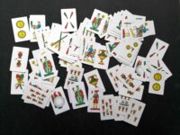 Antique Tarot Card, Oracle, Limited Edition, Italian Tarot, Sicily, Play Card, Divination, Fortune Teller, Cartomancy